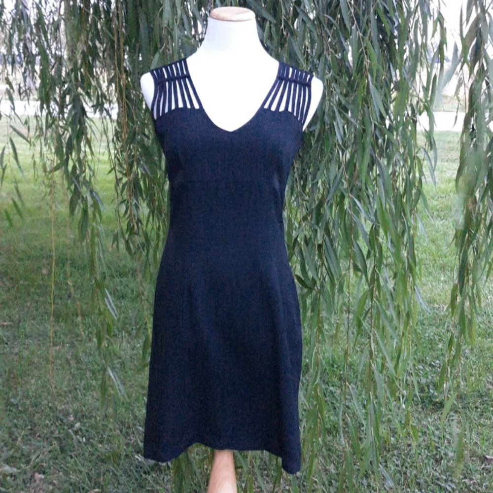 🐣🌷MADE IN USA! Style works black dress